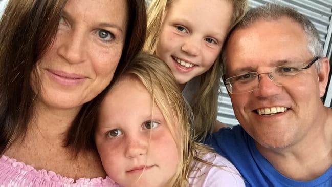 Scott Morrison and his family